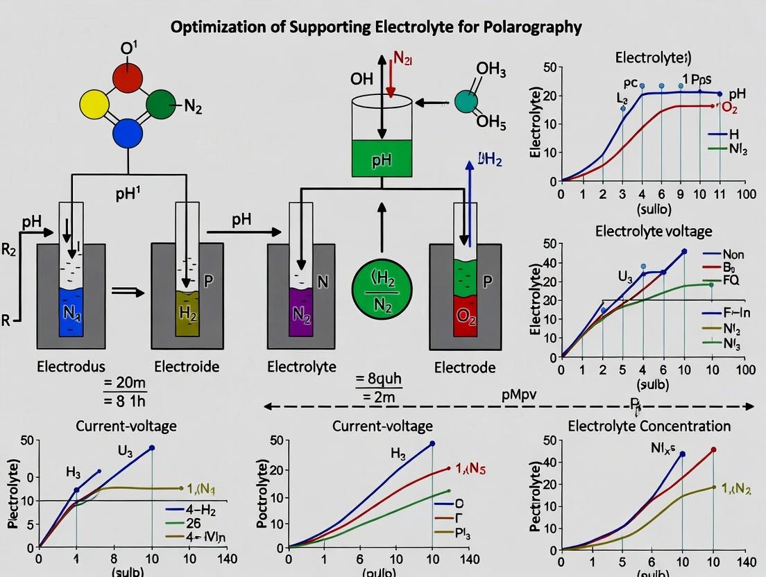 Maximizing Polarographic Precision: A Modern Guide to Supporting Electrolyte Selection and Optimization