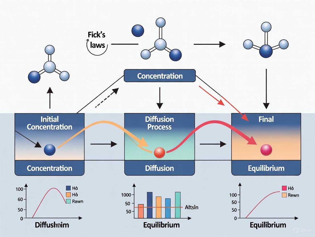 Fick's Laws of Diffusion: Theory, Applications, and Modern Challenges in Biomedical Research