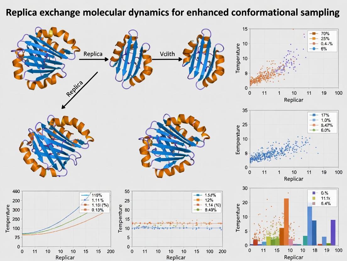 Replica Exchange Molecular Dynamics: A Comprehensive Guide to Enhanced Conformational Sampling in Drug Discovery