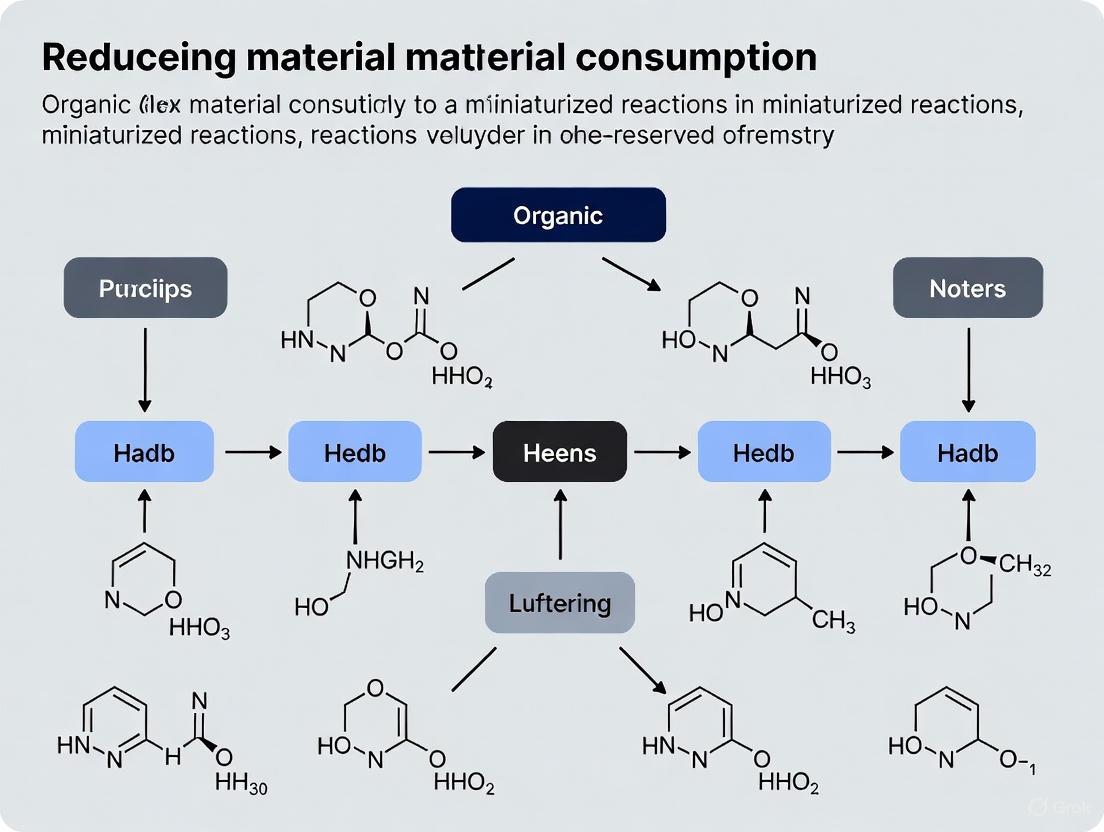 Miniaturized Reactions: Strategies for Reducing Material Consumption in Biomedical Research