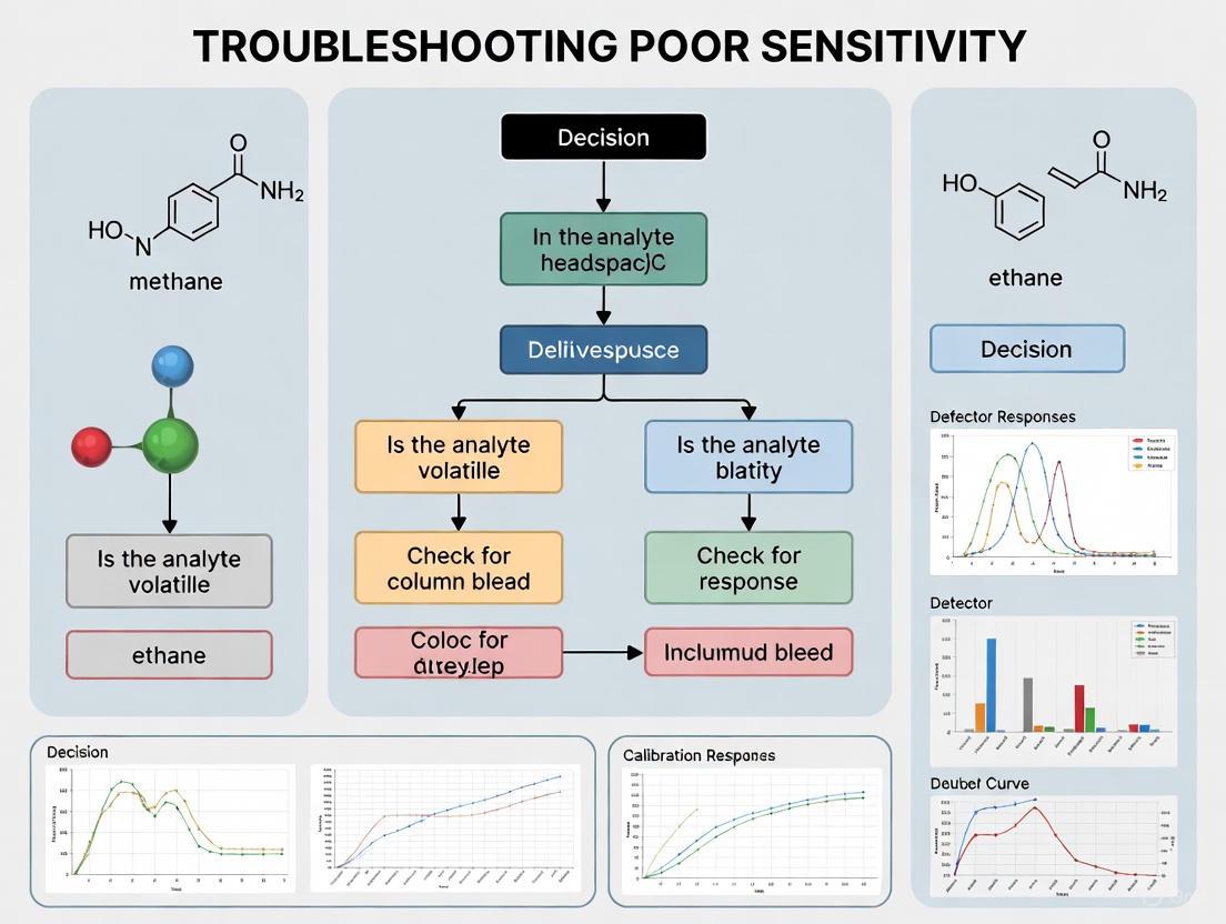 Troubleshooting Poor Sensitivity in Static Headspace GC-FID: A Comprehensive Guide for Researchers