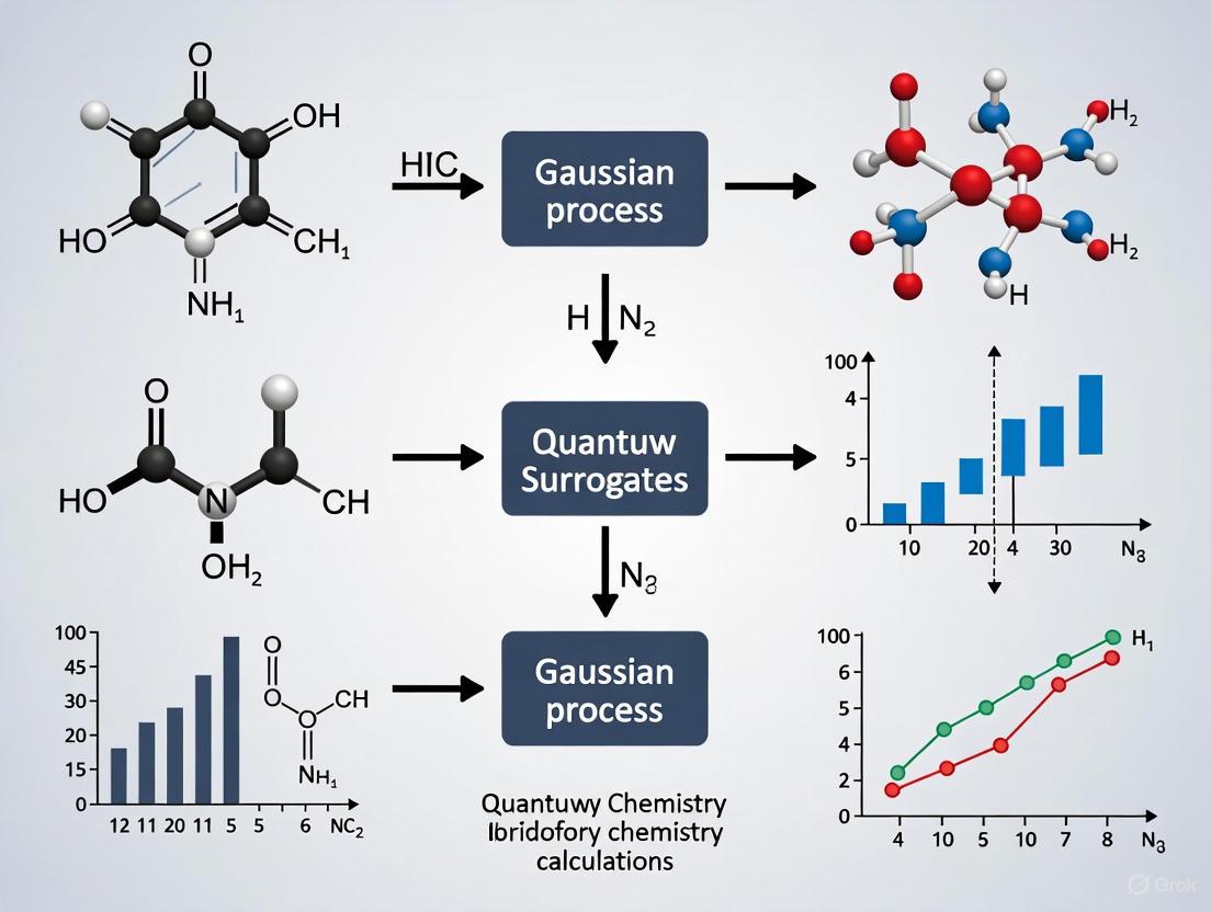 Accelerating Quantum Chemistry with Gaussian Process Surrogates: A Guide for Computational Researchers