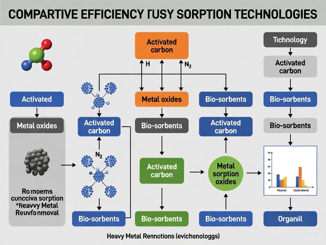 Comparative Efficiency of Sorption Technologies for Heavy Metal Removal: From Conventional Materials to Advanced Bio-adsorbents