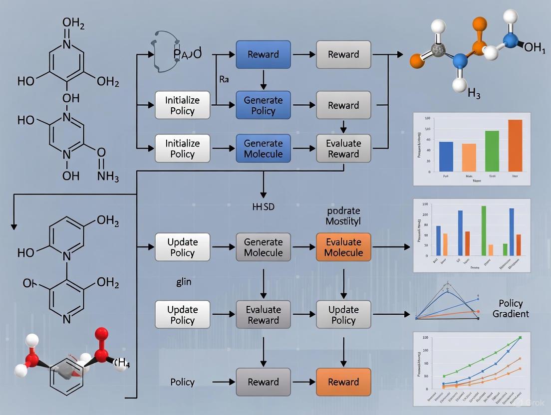 Reinforcement Learning for Molecular Design Optimization: Advanced Methods and Applications in Drug Discovery