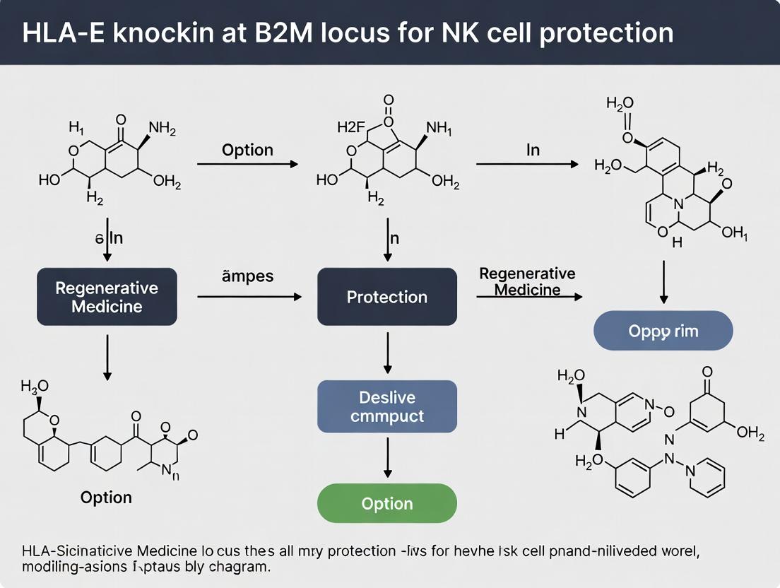 Engineering Immune Evasion: How HLA-E Knockin at the B2M Locus Confers NK Cell Protection in Allogeneic Cell Therapies