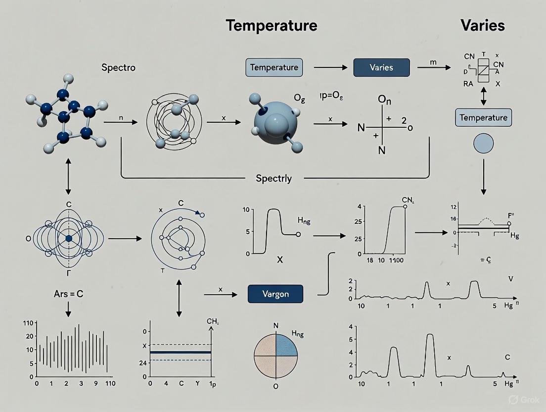Mitigating Temperature Effects in Spectroscopic Measurements: From Foundational Principles to Advanced Applications in Biomedical Research