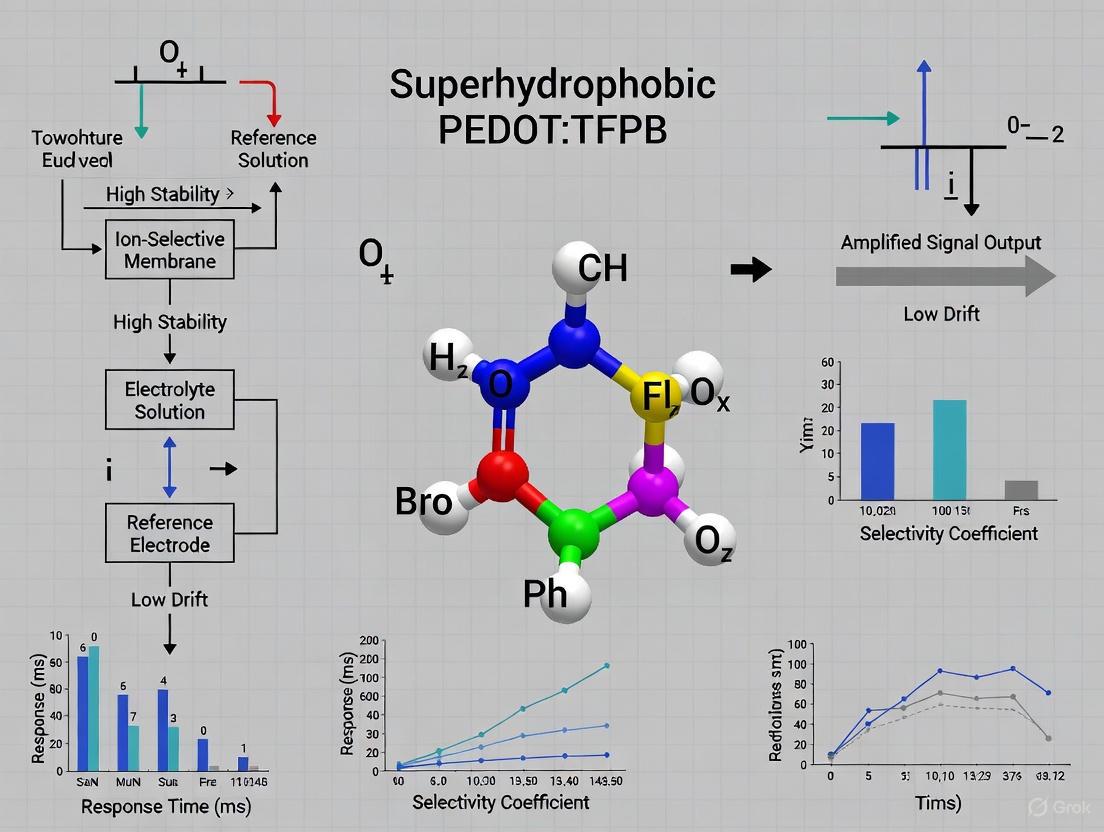 Superhydrophobic PEDOT:TFPB: Enabling Calibration-Free, Stable Ion-Selective Sensors for Biomedical Applications