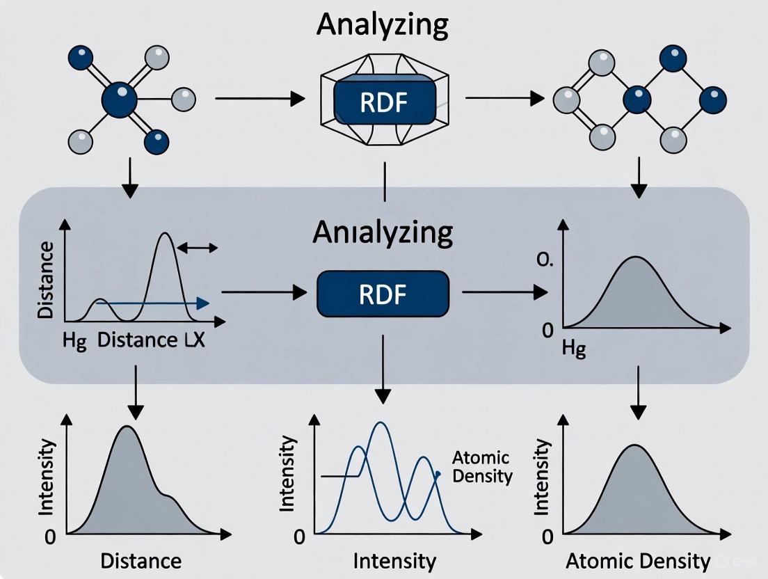 Using Radial Distribution Function to Analyze Atomic Structure from MD: A Comprehensive Guide for Biomedical Research
