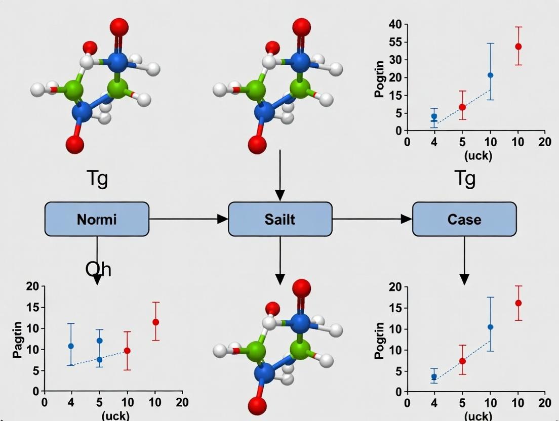 Understanding and Correcting Tg Prediction Outliers in Molecular Dynamics Simulations: A Guide for Computational Researchers