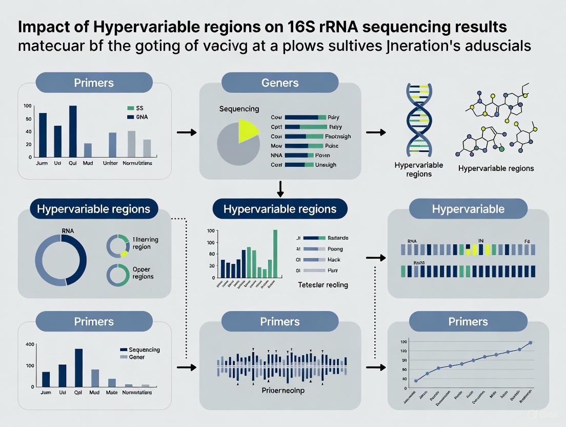 Hypervariable Region Selection in 16S rRNA Sequencing: A Critical Decision for Accurate Microbiome Analysis in Biomedical Research
