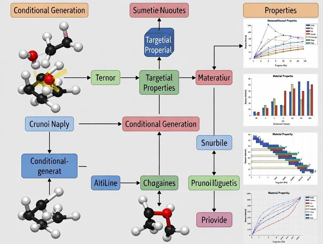 Conditional Generation for Targeted Material Properties: AI-Driven Design in Drug Discovery and Beyond