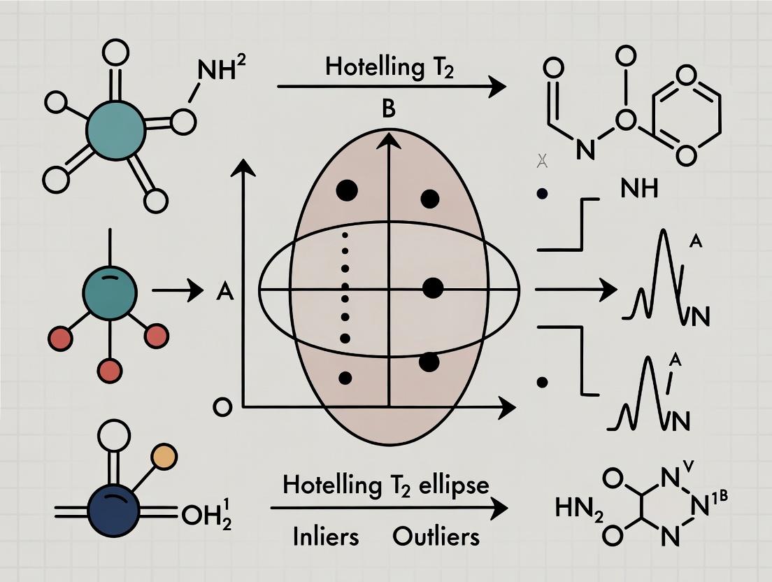 Detecting Spectral Outliers with Hotelling's T² Ellipse: A Complete Guide for Biomedical Researchers
