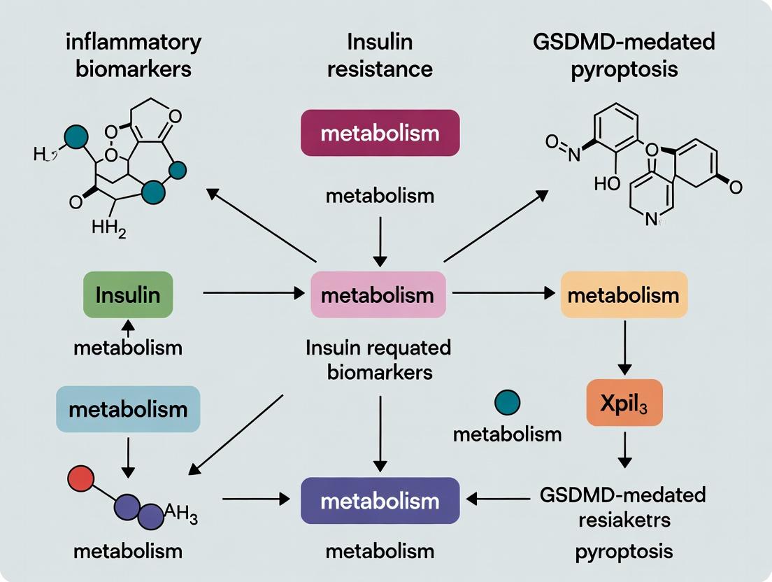 GSDMD Pyroptosis as a Key Driver: Linking Inflammatory Biomarkers to Insulin Resistance Mechanisms