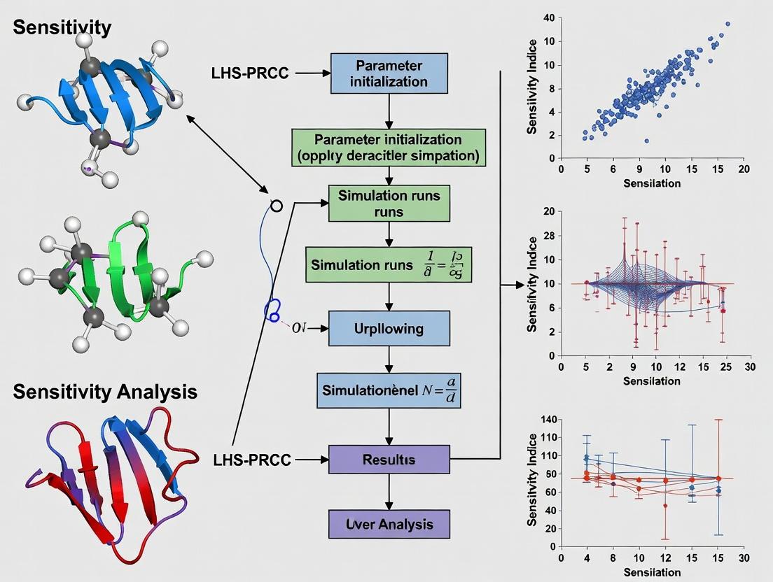 LHS-PRCC Sensitivity Analysis in Computational Biology: A Comprehensive Guide for Drug Discovery Researchers