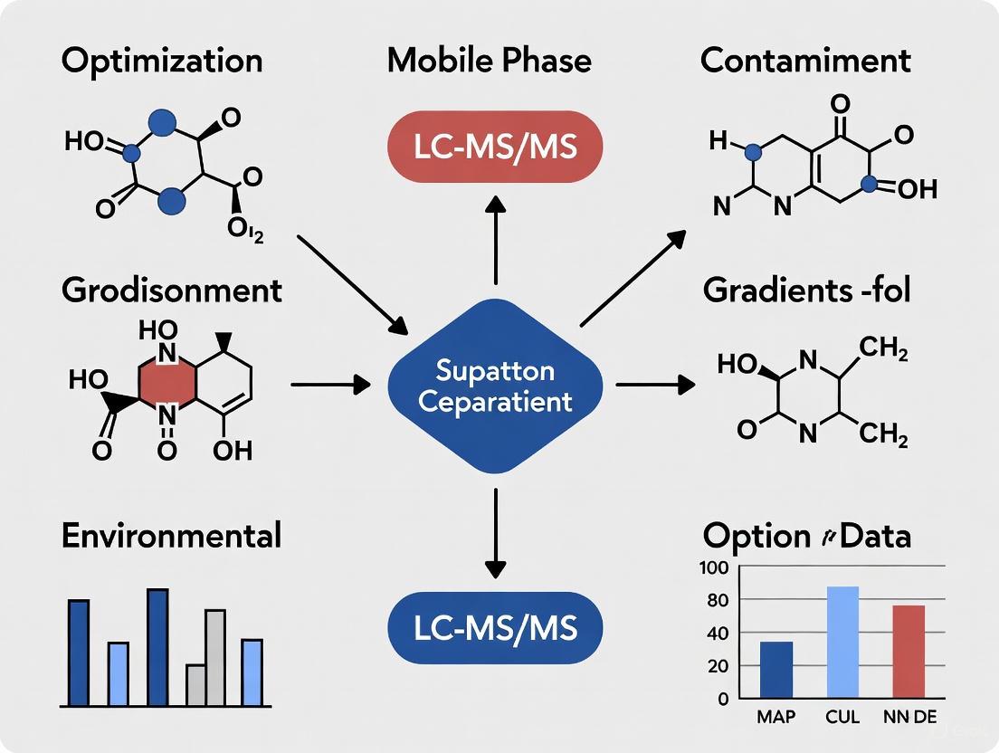 Advanced Strategies for Optimizing Mobile Phase Gradients in LC-MS/MS for Enhanced Contaminant Separation