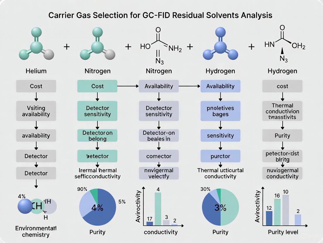 Carrier Gas Selection for GC-FID Residual Solvents Analysis: A Strategic Guide for Pharmaceutical Scientists