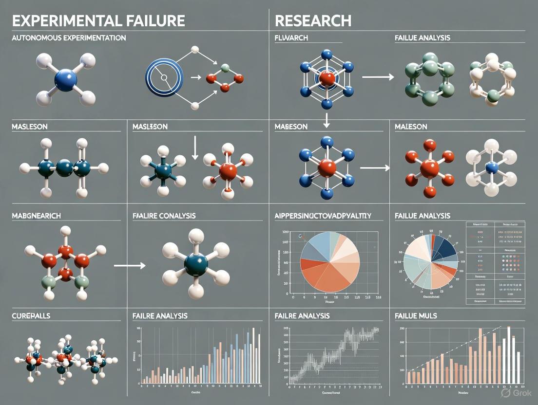 Beyond the Broken Experiment: A Researcher's Guide to Handling Failure in Autonomous Experimentation