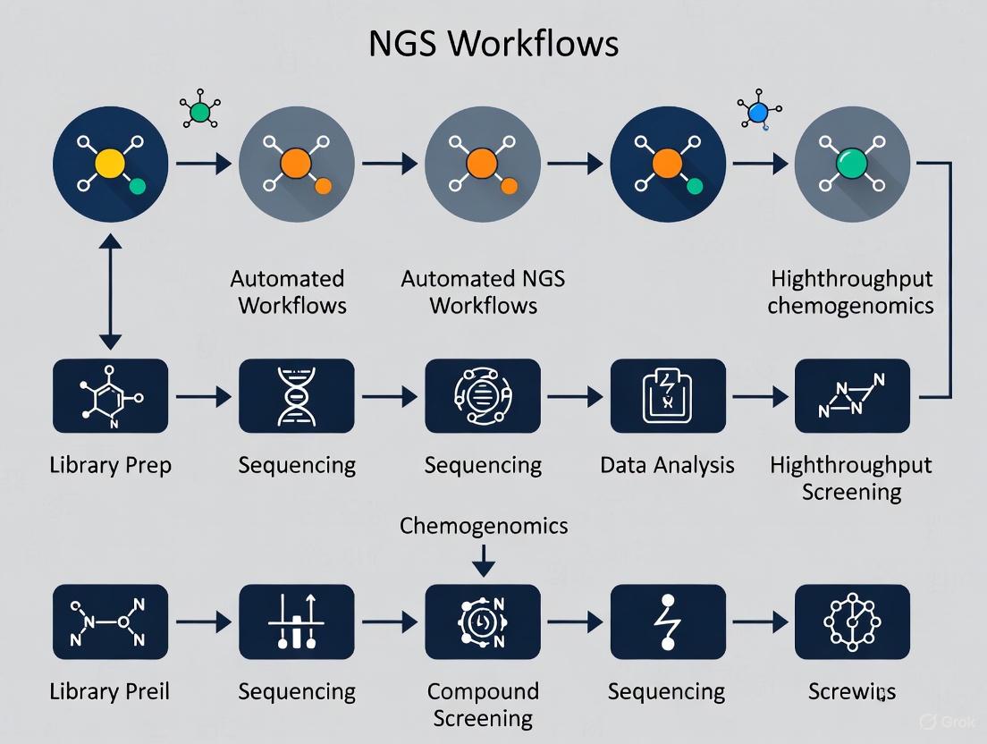 Automating High-Throughput NGS for Chemogenomics: Strategies for Scalable Drug Discovery