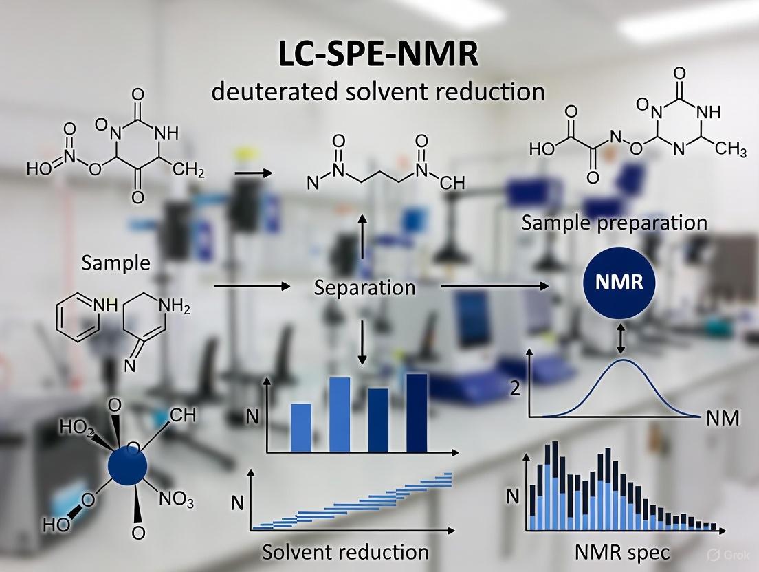 LC-SPE-NMR: Revolutionizing Natural Product and Pharmaceutical Analysis with Drastic Deuterated Solvent Reduction