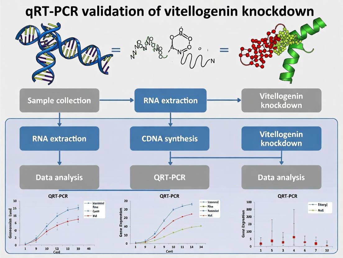 A Comprehensive Guide to qRT-PCR Validation of Vitellogenin Knockdown: From Foundational Principles to Clinical Applications