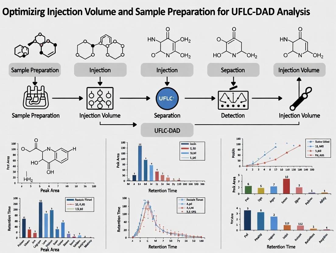 Optimizing Injection Volume and Sample Preparation for UFLC-DAD: A Strategic Guide for Robust Pharmaceutical and Bioanalytical Methods