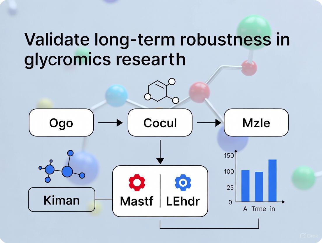 Ensuring Long-Term Robustness in Glycomics: Validation Strategies for Reliable Research and Biomarker Discovery