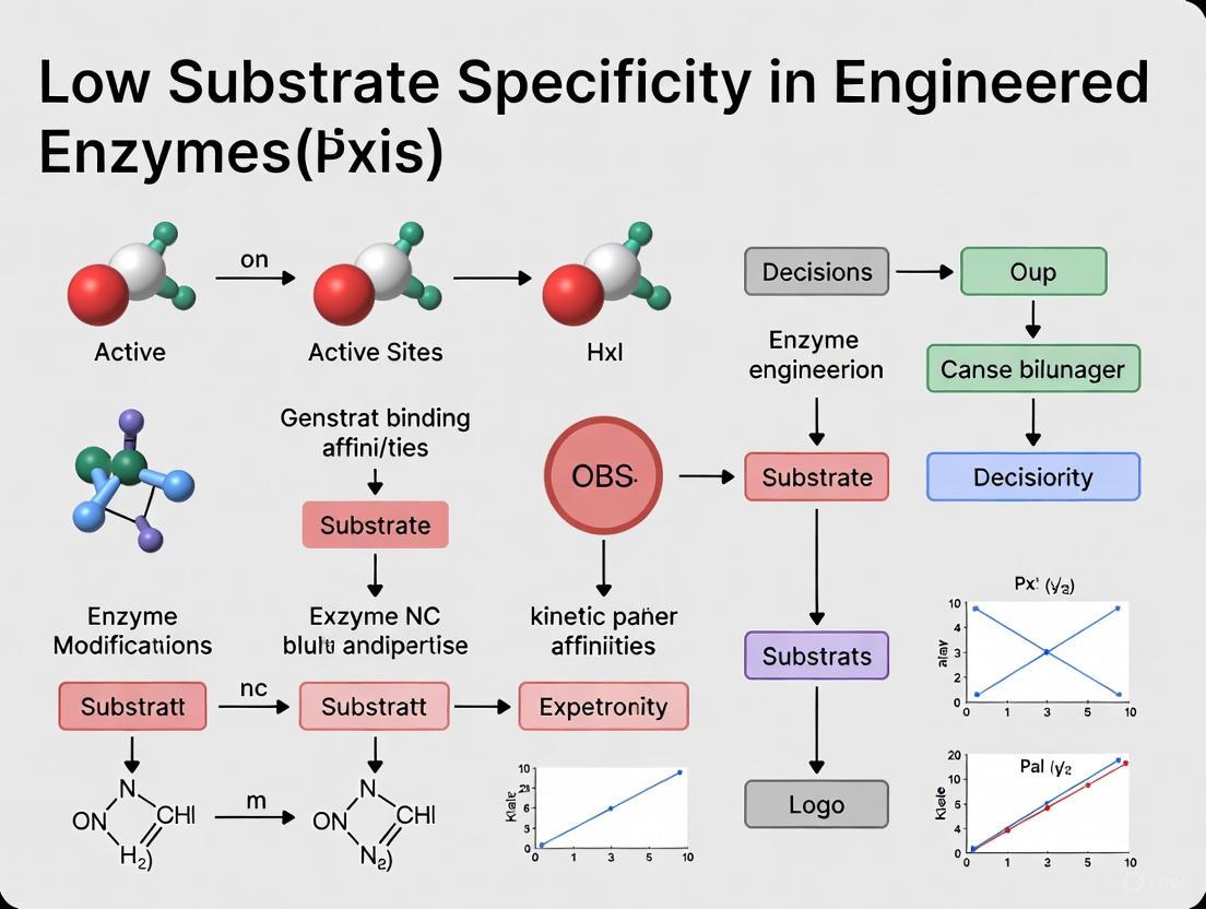 Overcoming Low Substrate Specificity in Engineered Enzymes: AI-Driven Strategies for Precision Biocatalysis