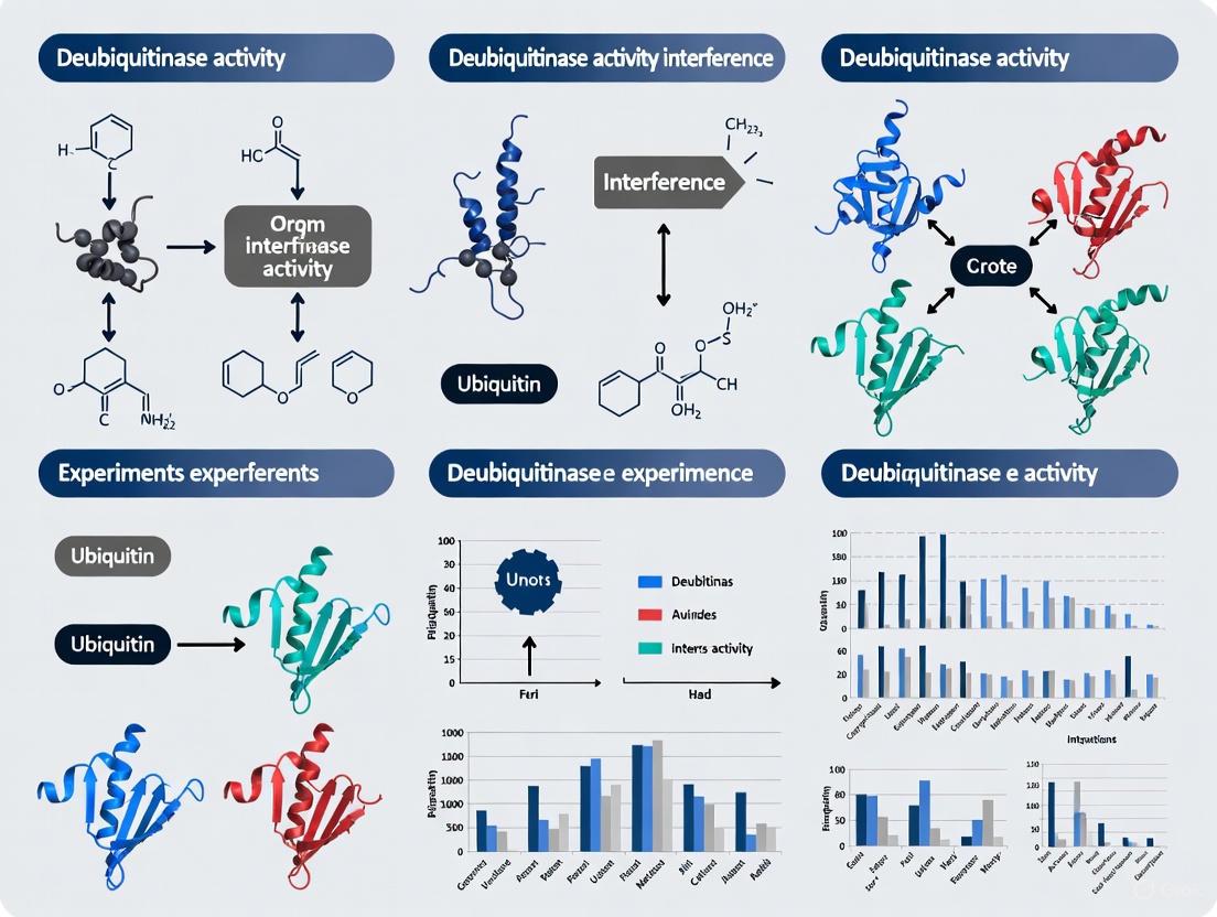 Overcoming Deubiquitinase Interference: A Methodological Guide for Accurate Assays and Therapeutic Discovery