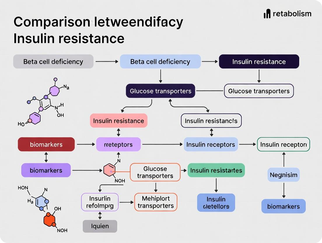 Decoding Diabetes Pathogenesis: A Comprehensive Guide to Beta Cell Deficiency vs. Insulin Resistance Biomarkers for Precision Therapeutics