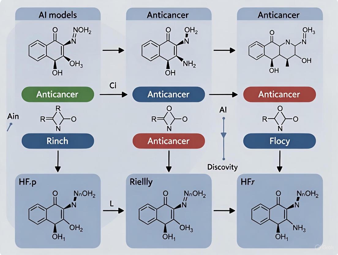 AI in Anticancer Drug Discovery: A Comparative Analysis of Models, Applications, and Clinical Impact