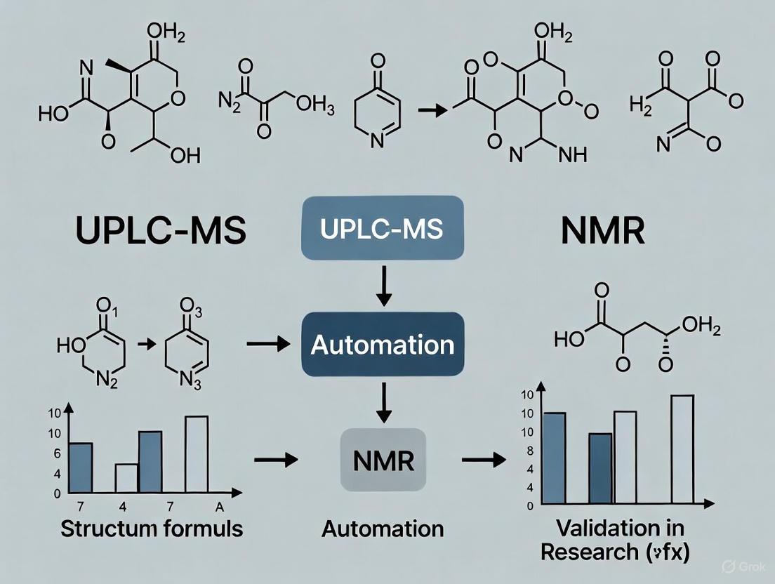 UPLC-MS vs. NMR in Automated Workflows: A Strategic Guide to Validation, Integration, and Application