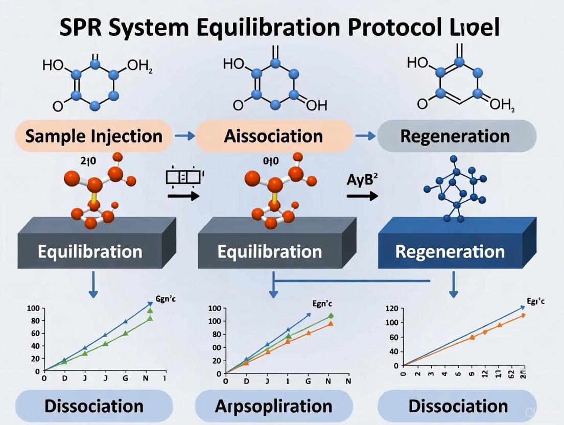 SPR System Equilibration: A Complete Protocol for Reliable Biomolecular Interaction Data