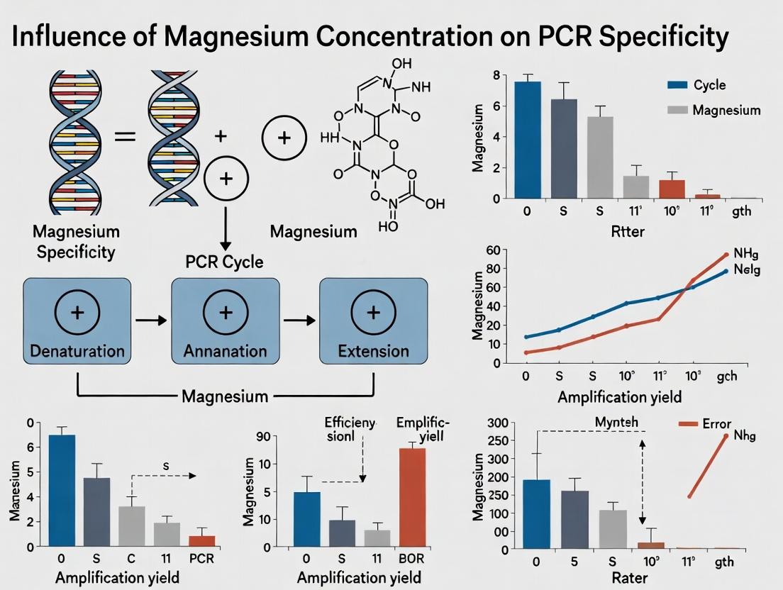 The Magnesium Effect: How Mg2+ Concentration Dictates PCR Specificity and Fidelity in Molecular Biology