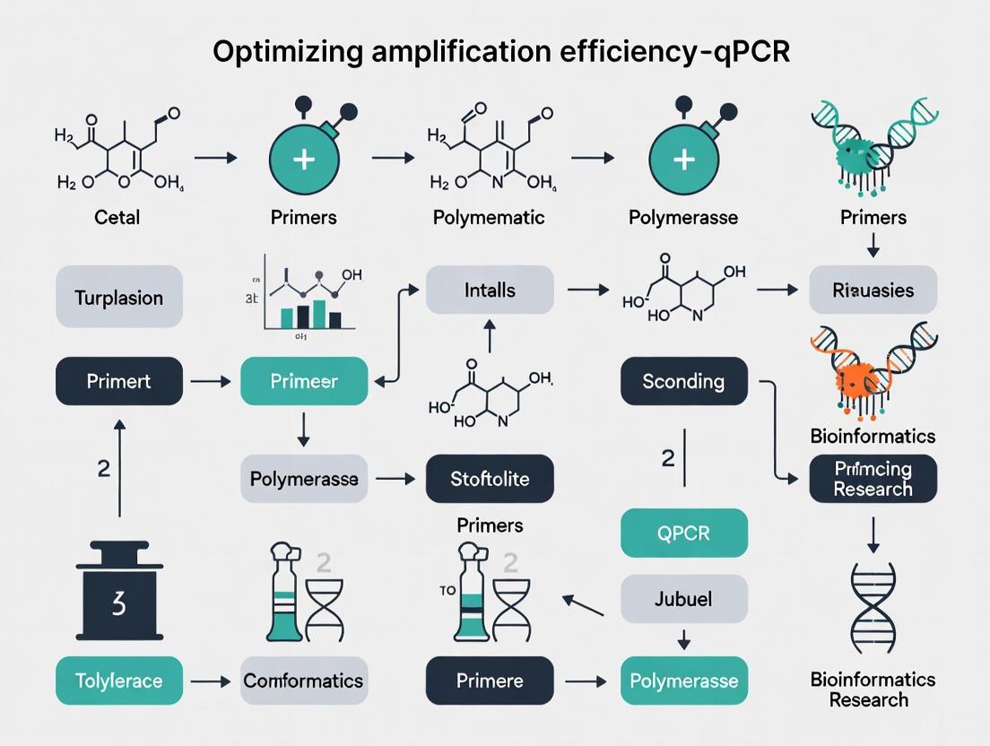 Optimizing qPCR Amplification Efficiency: A Comprehensive Guide for Reliable Gene Expression Analysis