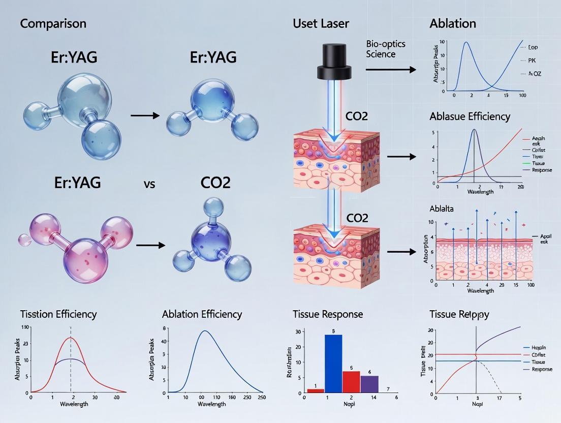 Er:YAG vs CO2 Laser Ablation Efficiency: A Comparative Analysis for Biomedical Research