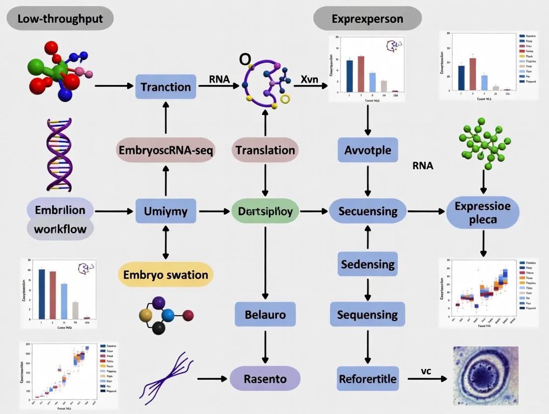 Low-Throughput scRNA-seq for Embryonic Research: A Detailed Workflow Guide from Cell Isolation to Validation