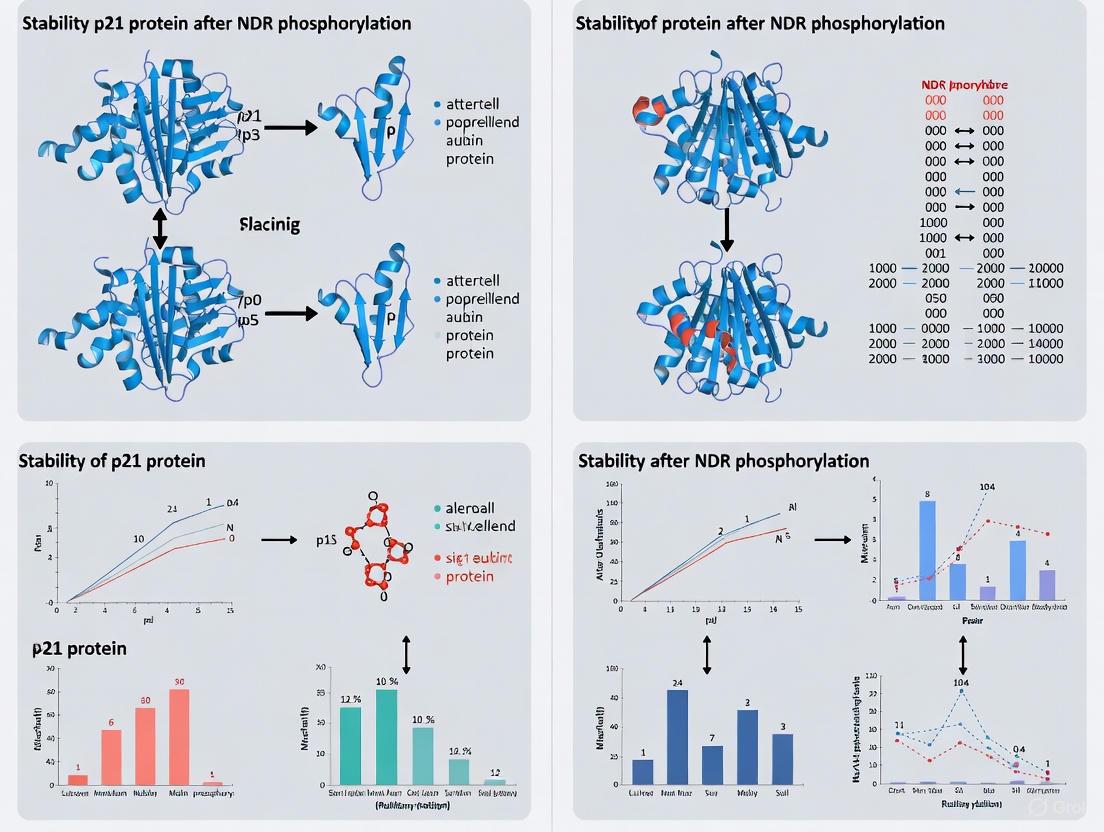 NDR Kinase Phosphorylation of p21: Mechanisms, Methods, and Therapeutic Implications for Protein Stability Regulation