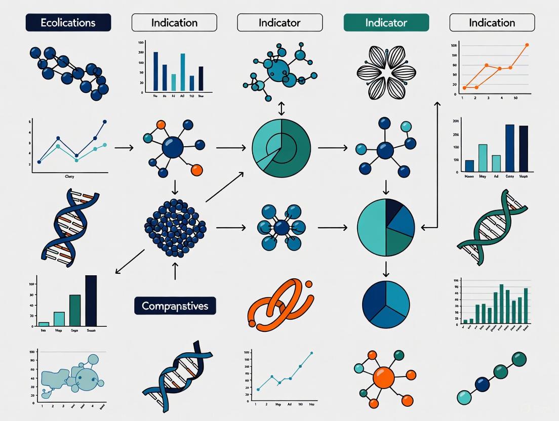 Comparative Analysis of Ecological Indicator Applications: From Ecosystems to Pharmaceutical Development