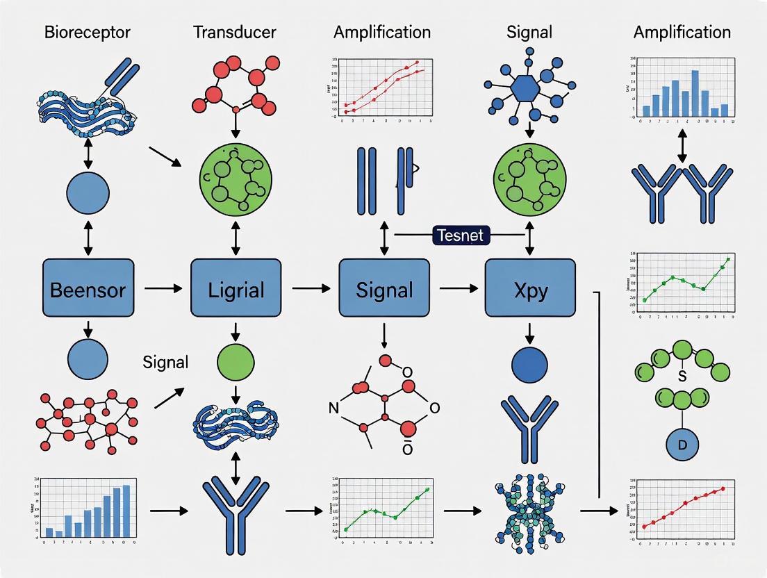 Biosensor Core Components: A Guide to Bioreceptors, Transducers, and Advanced Applications for Biomedical Research