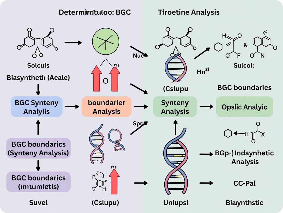 BGC Boundary Determination: A Practical Guide to Synteny Analysis for Natural Product Discovery