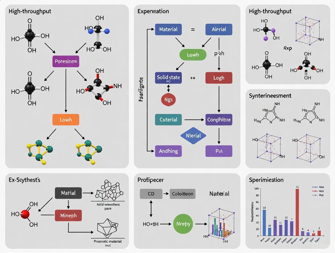 High-Throughput Solid-State Synthesis: Automated Workflows, AI Planning, and Experimental Optimization