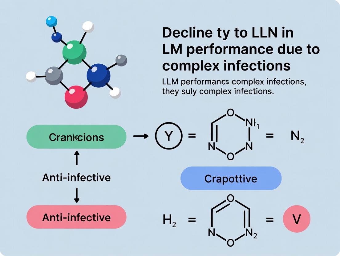 Understanding LLM Performance Degradation in Complex Infection Research: Causes, Solutions, and Validation Strategies
