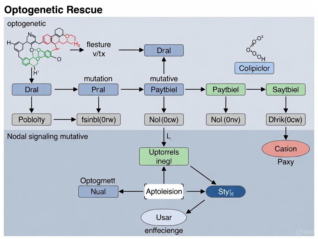 Optogenetic Rescue of Nodal Signaling Mutants: A High-Throughput Toolkit for Precision Embryonic Patterning