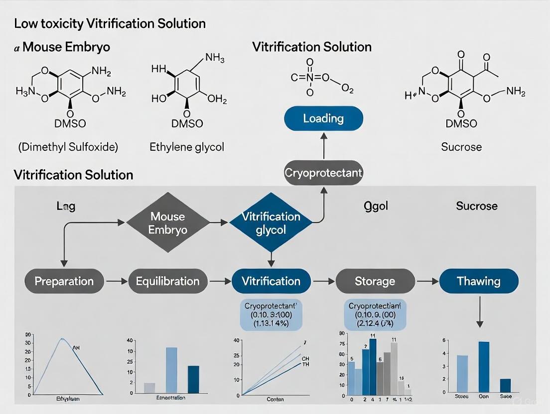 Advancing Low-Toxicity Vitrification Solutions for Mouse Embryo Cryopreservation: Strategies, Formulations, and Future Directions