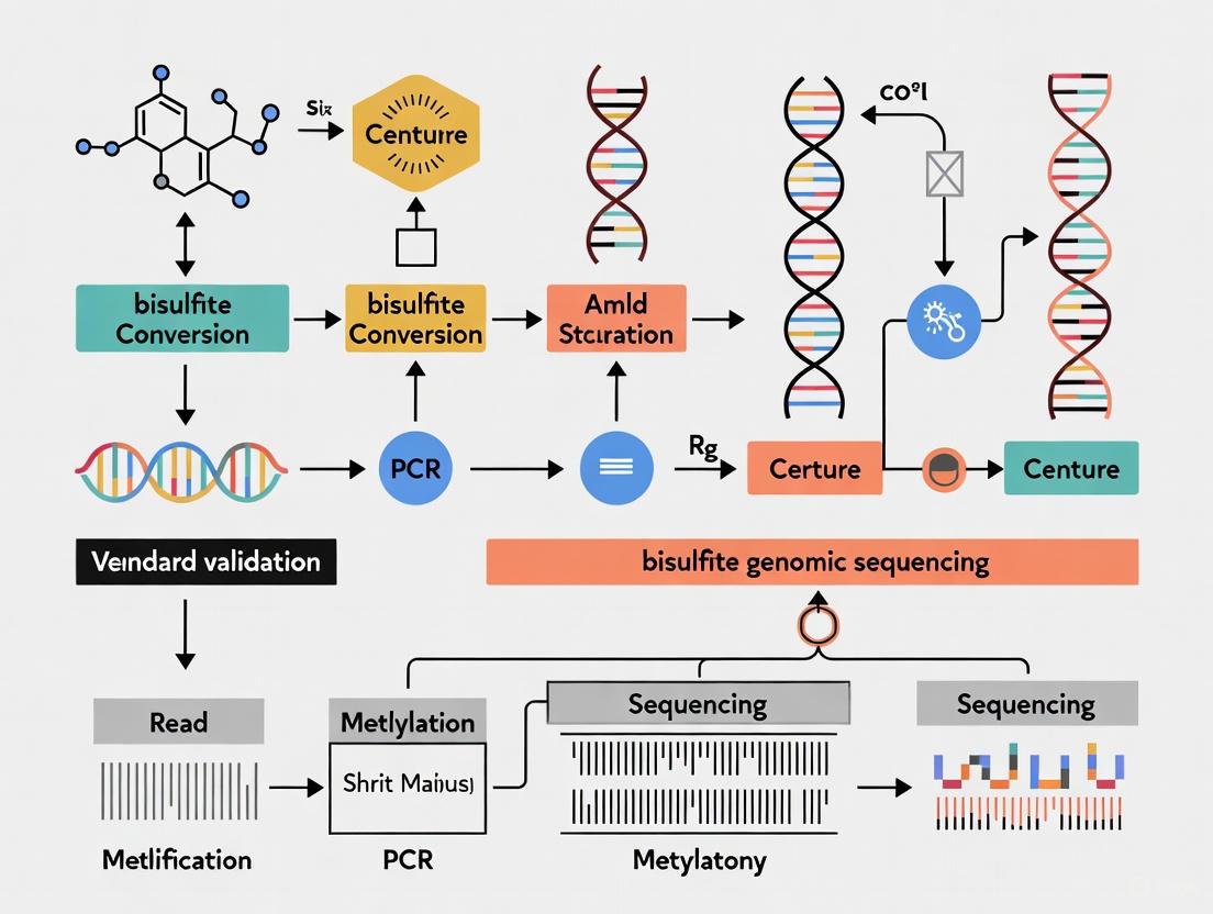Bisulfite Genomic Sequencing: Validating the Gold Standard for DNA Methylation Analysis in Biomedical Research