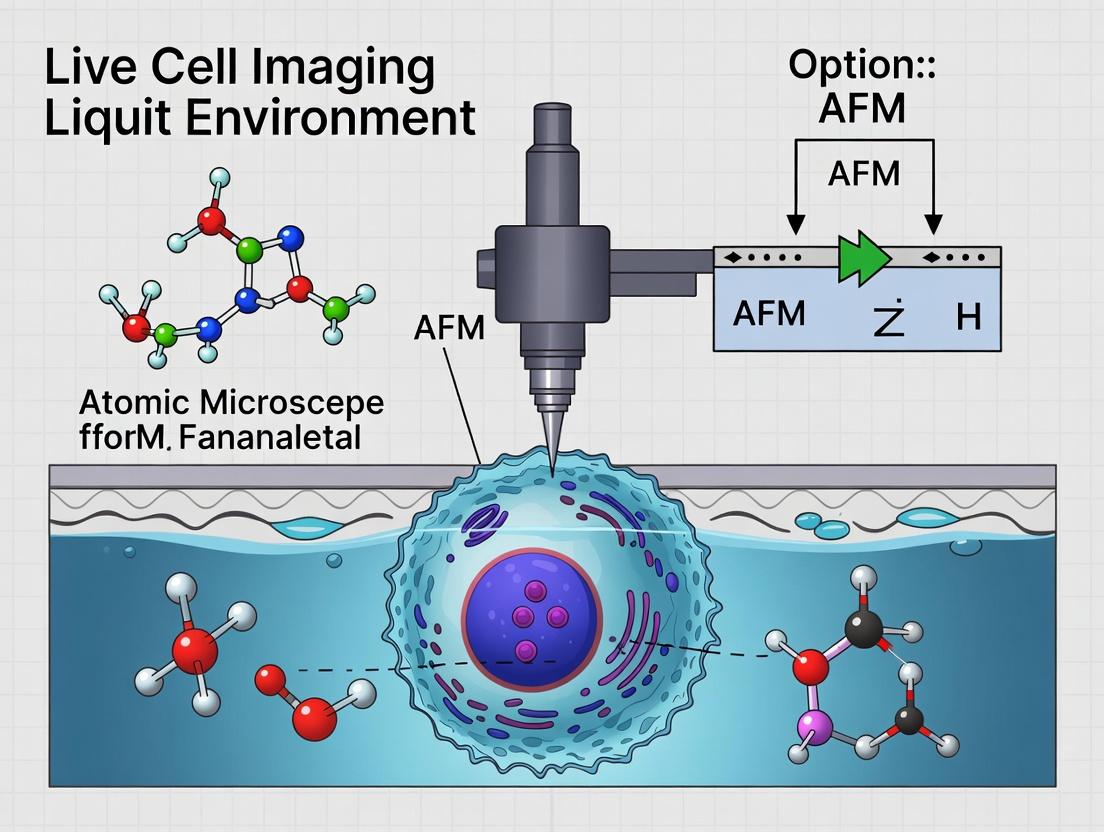 Visualizing Life at the Nanoscale: A Complete Guide to AFM for Live Cell Imaging in Liquid