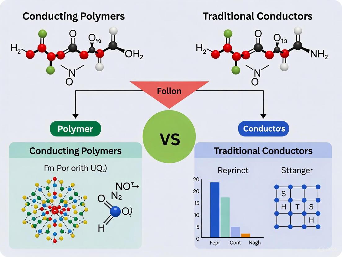 Conducting Polymers vs. Traditional Conductors: A New Paradigm for Biomedical Innovation