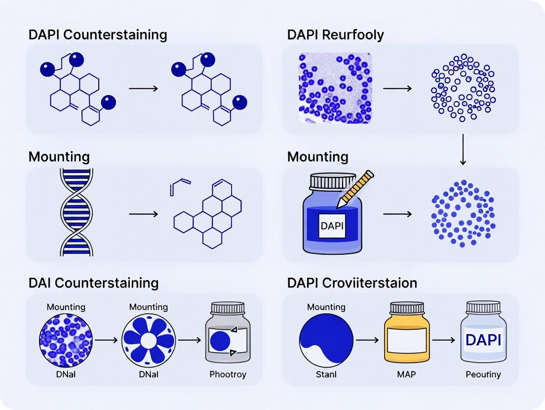The Complete Guide to DAPI Counterstaining and Mounting: Protocols, Optimization, and Best Practices for Microscopy