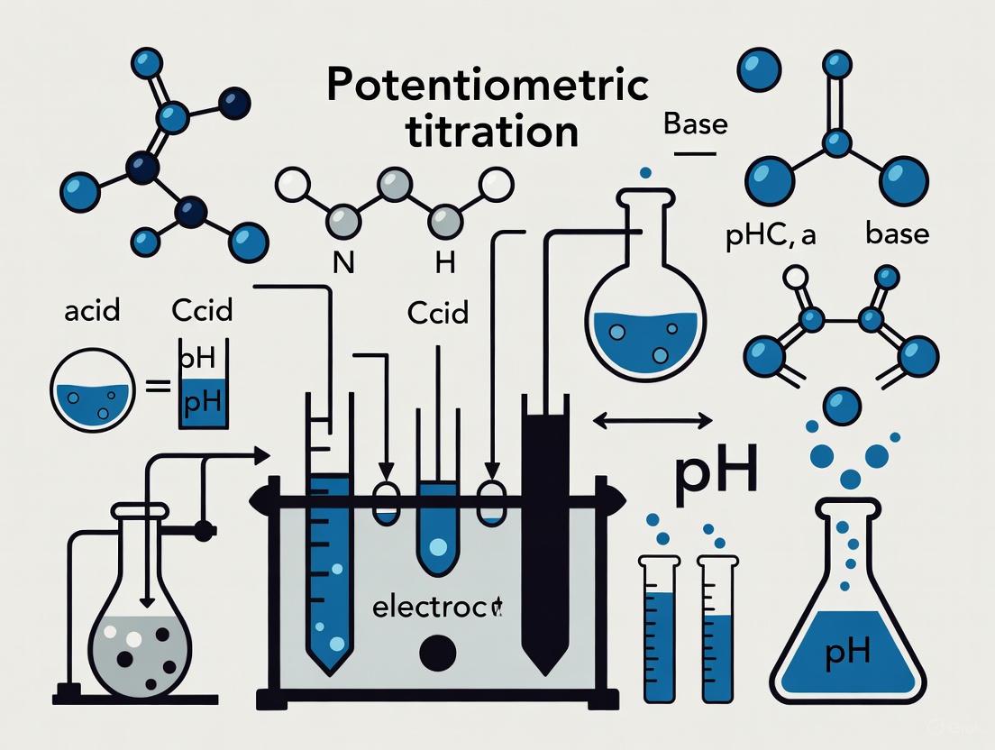 Potentiometric Titration for Acid-Base Analysis: A Comprehensive Guide for Pharmaceutical Professionals