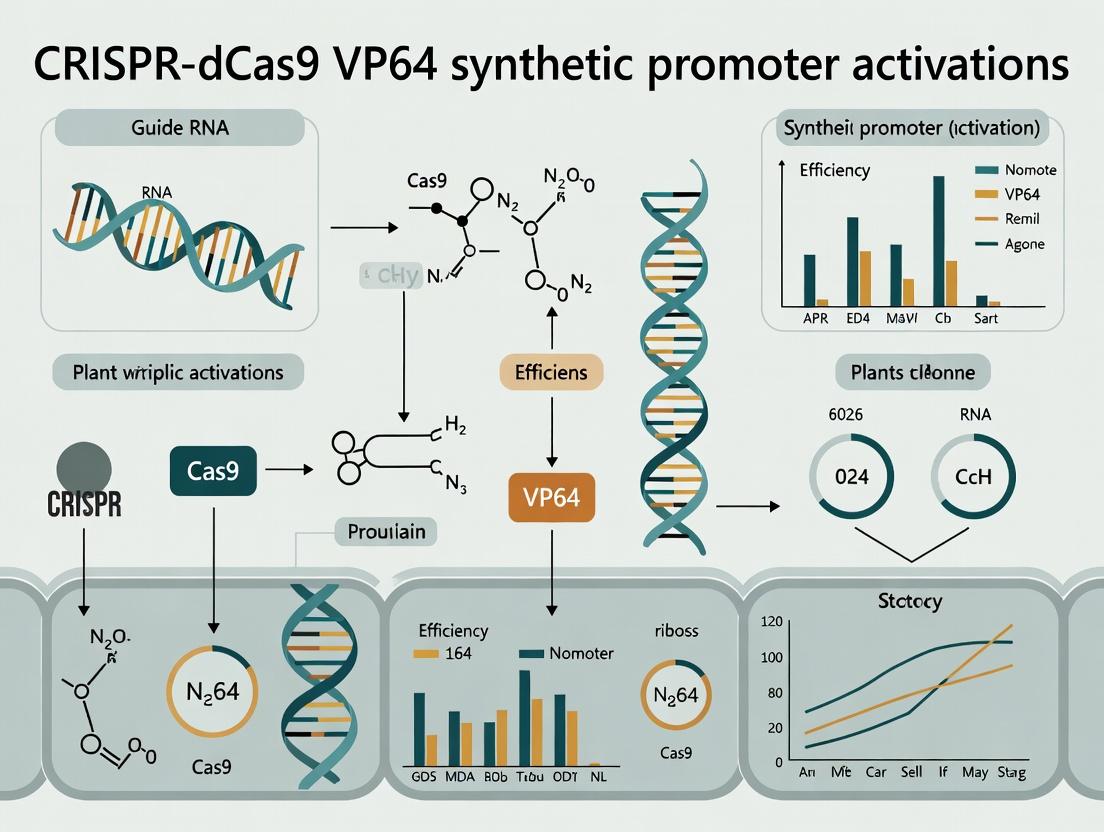 Harnessing CRISPR-dCas9 VP64 for Precise Synthetic Promoter Activation in Plants: A Guide for Biomedical Researchers